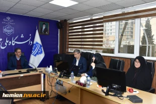 دیدار جمعی از اعضای بنیاد حامیان دانشگاه ملی مهارت با ریاست دانشگاه 2