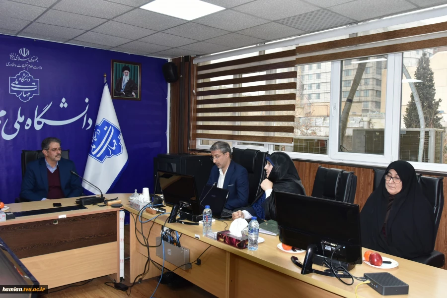 دیدار جمعی از اعضای بنیاد حامیان دانشگاه ملی مهارت با ریاست دانشگاه 2