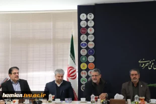 نشست سرپرست دانشگاه ملی مهارت با هیئت مدیره مجمع خیرین توسعه و ترویج آموزش‌های فنی و حرفه‌ای استان خراسان رضوی 2